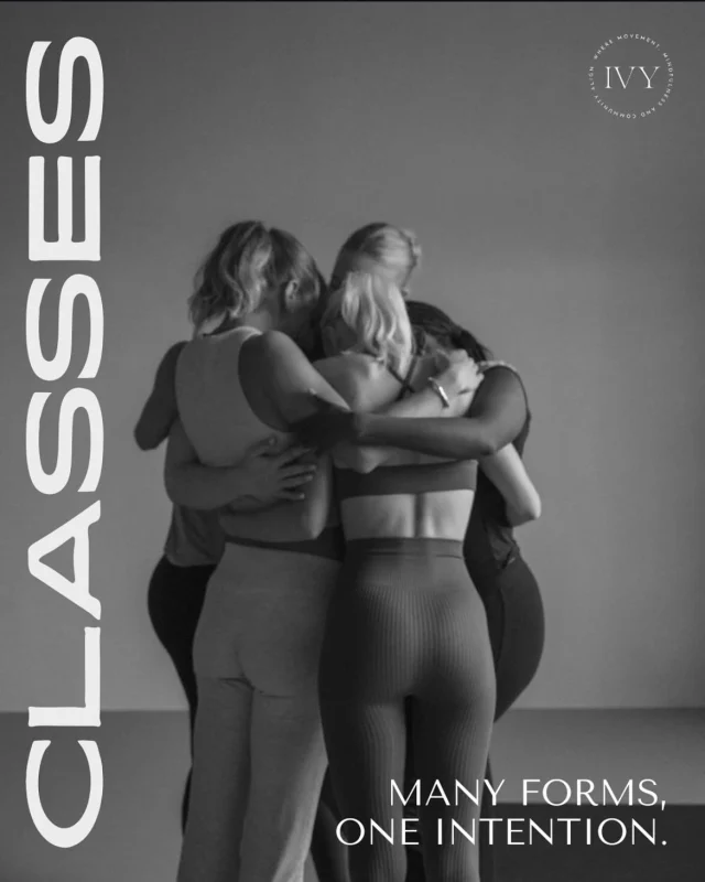MANY FORMS. ONE INTENTION //

At The Ivy Room, we offer more than just classes | We offer a way back to your body.

From foundations on the mat to advanced reformer, every class is intentionally designed to build strength, stability, and connection, with space for breath, precision, and presence.

Mat or reformer. Private or group. Gentle or strong.
This is movement with meaning.

Explore the full class offering and find what feels right for you, right now.

#ThelvyRoom #PilatesCapeTown #MindfulMovement #ReformerPilates #MatPilates