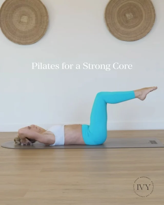 Your core is the foundation of every movement you make.

This Pilates sequence is designed to build deep core strength through control, precision, and intentional movement. Every exercise invites you to slow down, connect with your breath, and move with purpose.

Save this workout for the next time you step onto your mat